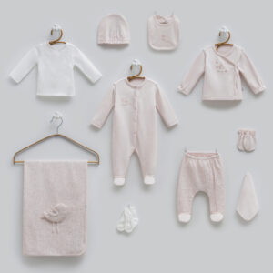 10'lu Yeni Doğan Set Happy Spring Pembe